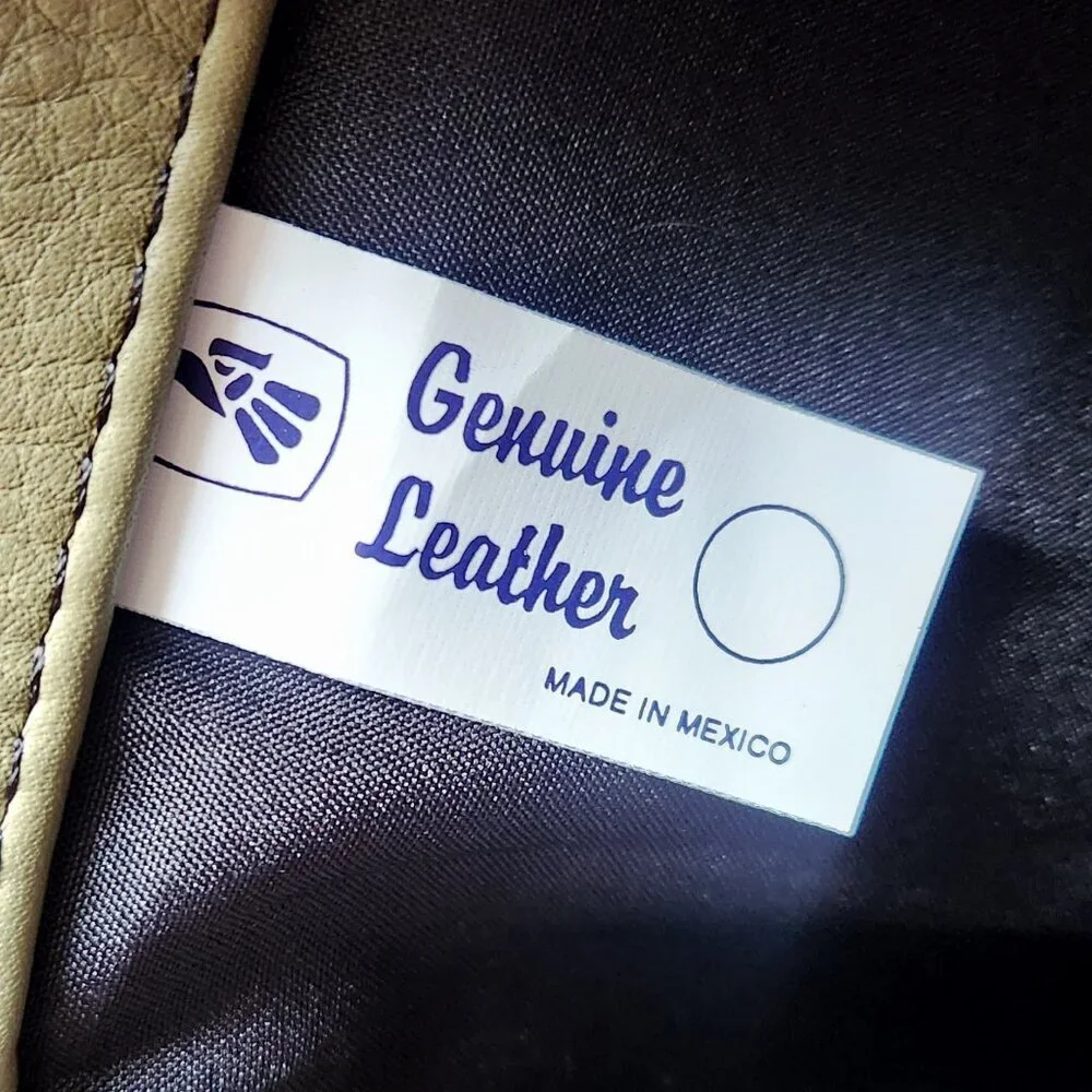 Earthy Taupe Minimalist Genuine Leather Handmade in Mexico Backpack - Picture 10 of 10